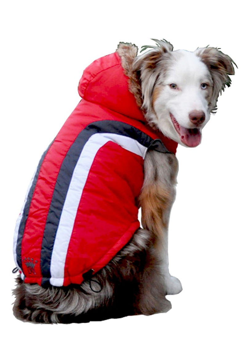 Hip Doggie HD-5SARD-BDXS Swiss Alpine Dog Coat XS Red - PawsPlanet Australia
