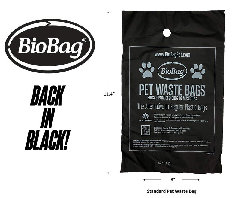 [Australia] - BioBag Premium Pet Waste Bags 200 Count Pack Standard Bags 