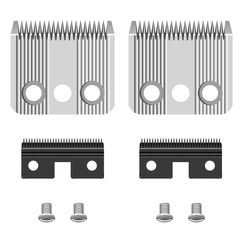 BESTBOMG Set of 2 Star Blade Replacement Dog Trimmer Blades Compatible with Moser Rex 1230 Stainless Steel 3mm 1230-2 - PawsPlanet Australia