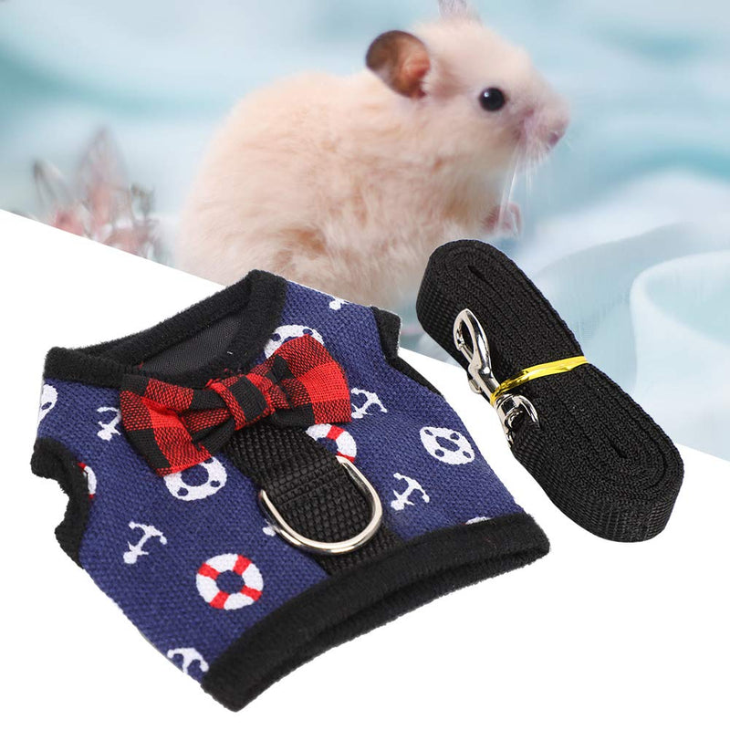 Rabbit Chest Strap Harness Small Animals Vest Strap Pet Pet Harness Harness Hamster Harness for Small Animals Rabbits Hamsters Cats (S) S - PawsPlanet Australia