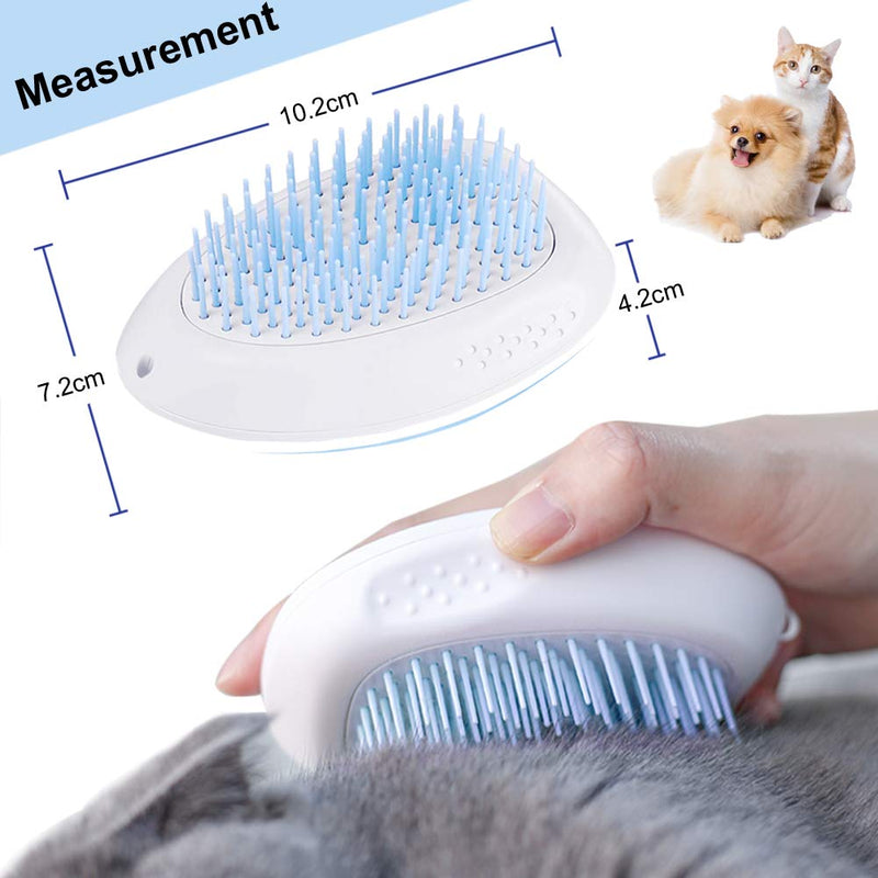 [Australia] - Dog Brush Cat Brush,Pet Shedding Grooming Massage Bathing Brush,Anti-Skid Rubber Comb For Long & Short Hair Pets Dogs Cats 