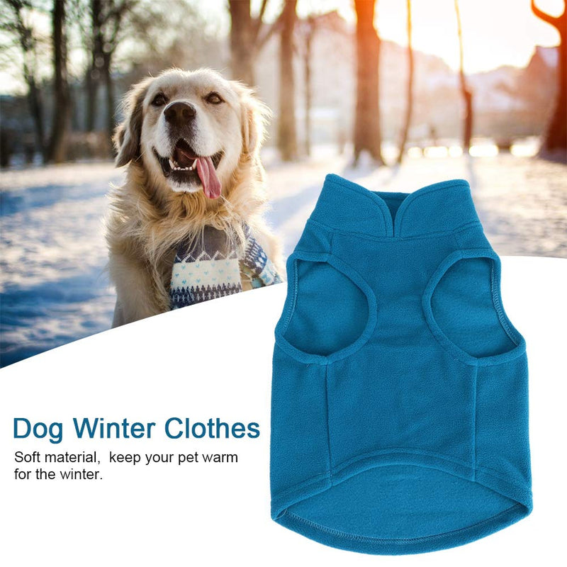 Zerodis Pet Winter Clothes, Pet Dog Cat Fleece Clothes Windproof Dog Winter Coat Thickening Warm Pup Dogs Winter Puppy Clothes for Dogs(M) M - PawsPlanet Australia