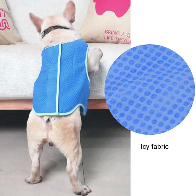 [Australia] - Petilleur Dog Cooling Vest Pet Cooling Coat Dog Mesh Vest for Small, Medium and Large Dog L 