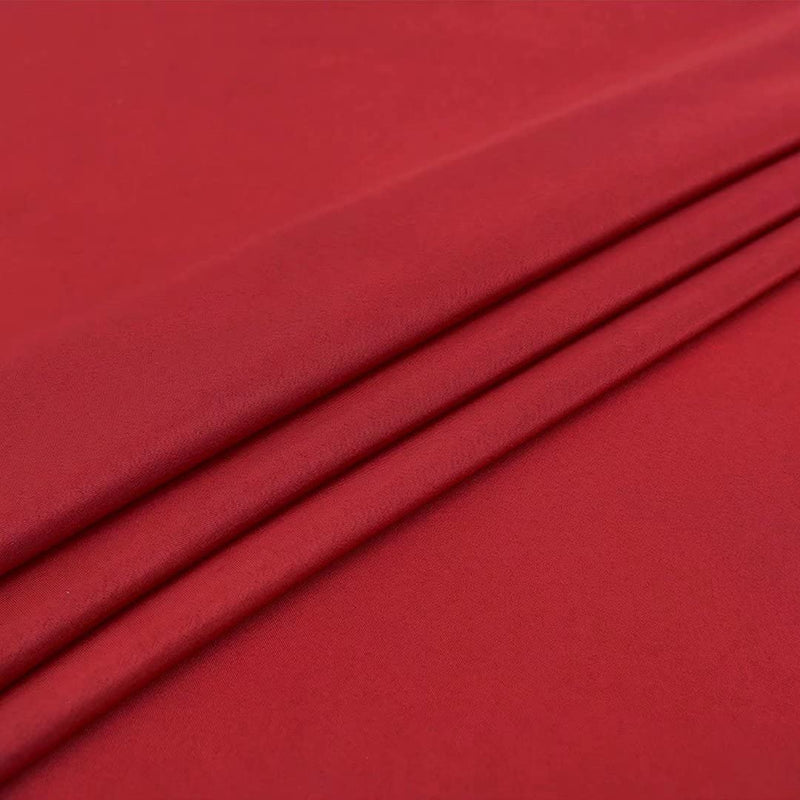 Round Tablecloth - 90" Inch Water Resistant and Wrinkle Free Table Cloths Spill Proof Washable Polyester Table Cover for Dining, Kitchen, Wedding, Parties etc, Red 90 inch - PawsPlanet Australia