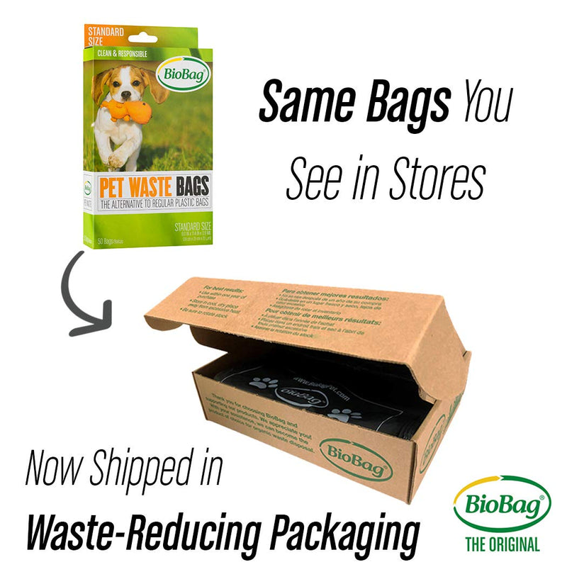 [Australia] - BioBag Premium Pet Waste Bags 200 Count Pack Standard Bags 