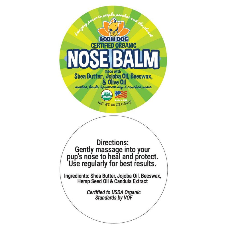 [Australia] - USDA Certified Organic Nose Balm for Dogs & Cats | All Natural Soothing & Healing for Dry Cracking Rough Pet Skin | Protect & Restore Cracked and Chapped Dog Noses 
