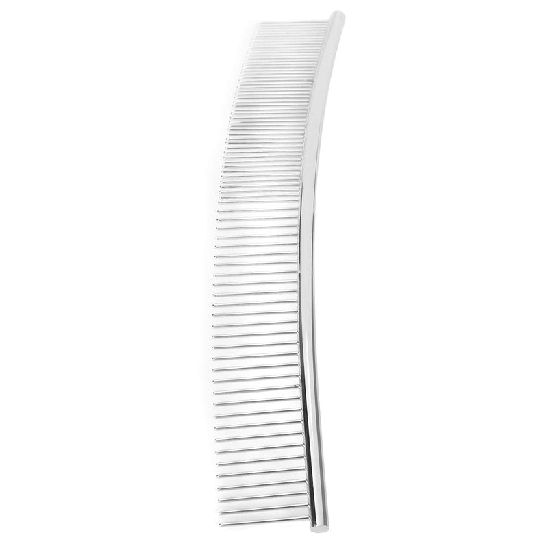 Pet Grooming Opening Knot Comb Curved Comb Pets Dogs Combs, Removal Brush Knot Comb Puppy for Pets Dogs Grooming(Half thin and half dense, curved comb) Half thin and half dense, curved comb - PawsPlanet Australia