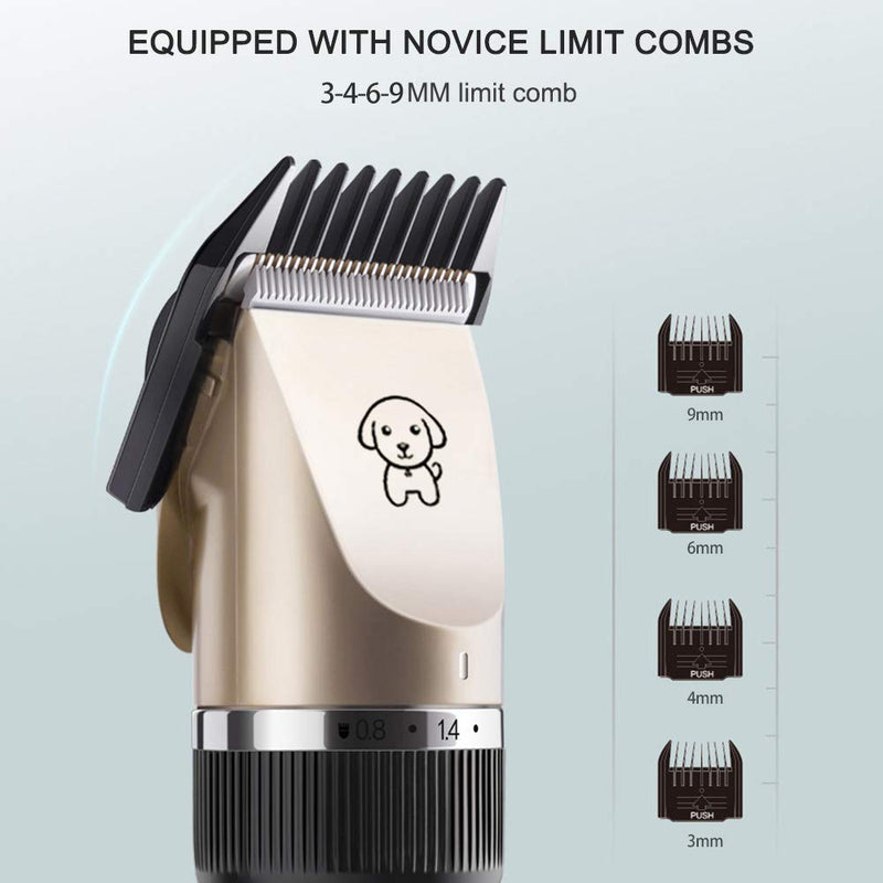 VISLONE USB Rechargeable Shavers Electrical Pet Professional Grooming Machine Tool type 1 - PawsPlanet Australia