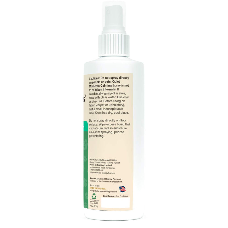 Overby Farm Quiet Moments Calming Room Spray for Cats, 236 ml - PawsPlanet Australia