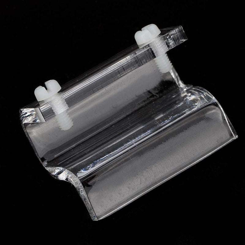 Pssopp 4Pcs Aquarium Glass Cover Clip Acrylic Glass Cover Support Holder Universal Fish Tank Lid Clips with Screws - PawsPlanet Australia