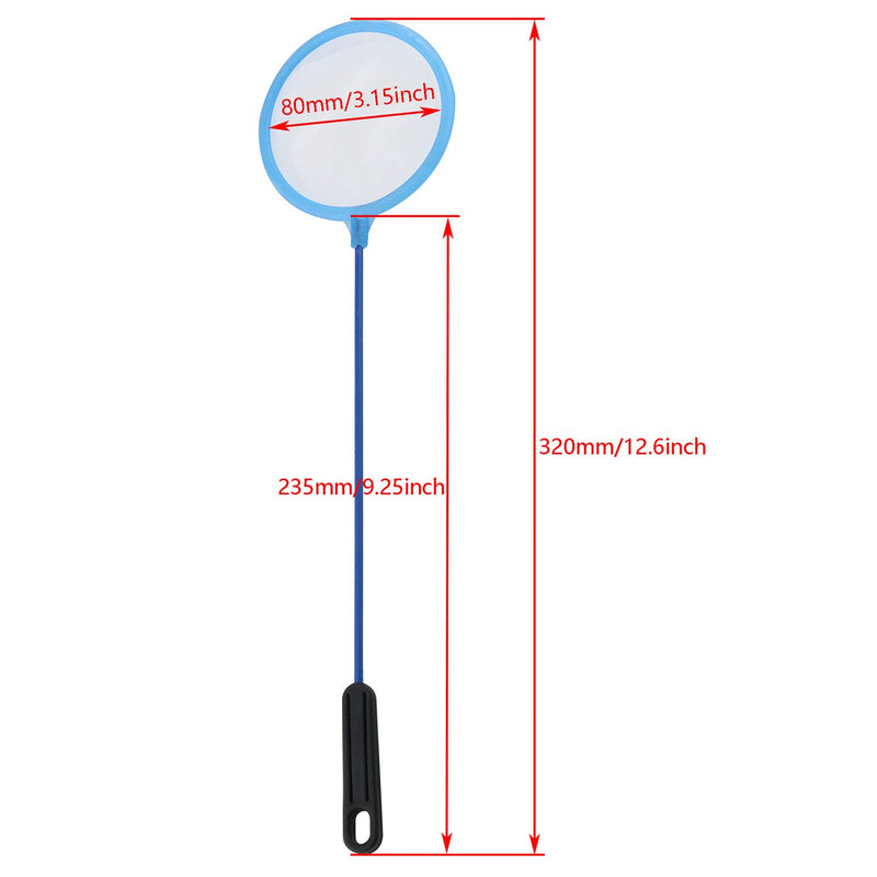 [Australia] - DGZZI Aquarium Fish Net 3PCS Plastic Artemia Sieves Super Dense Mesh Aquarium Fish Tank Tool for Artemia Eggs New Born Fish 