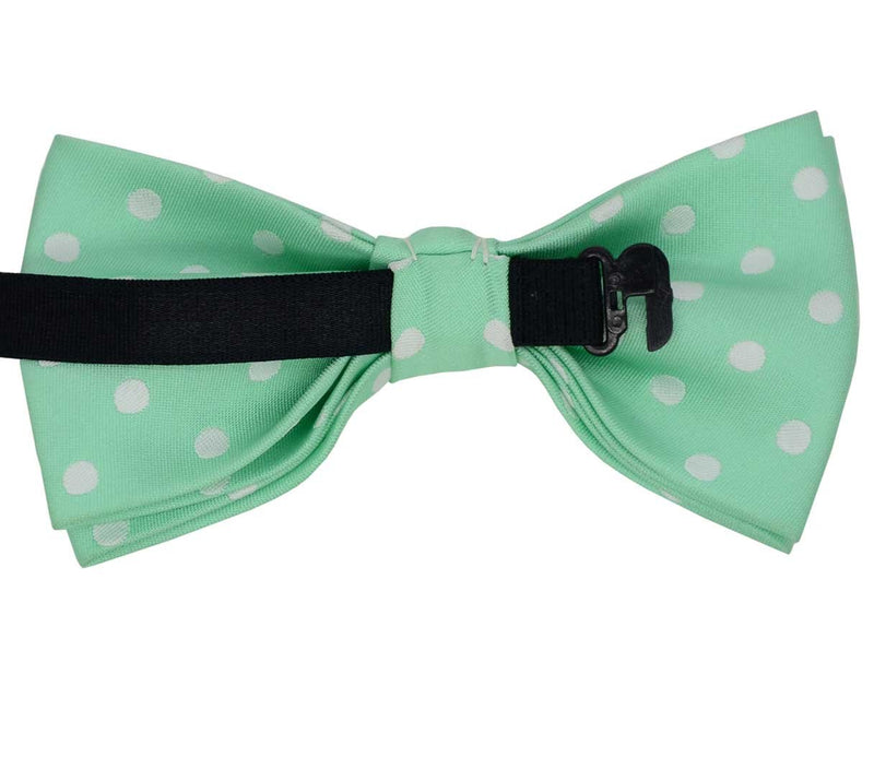 [Australia] - Heypet Adjustable Bow Tie Dog Collar for Small Medium Large Dogs and Cats DT8 green 