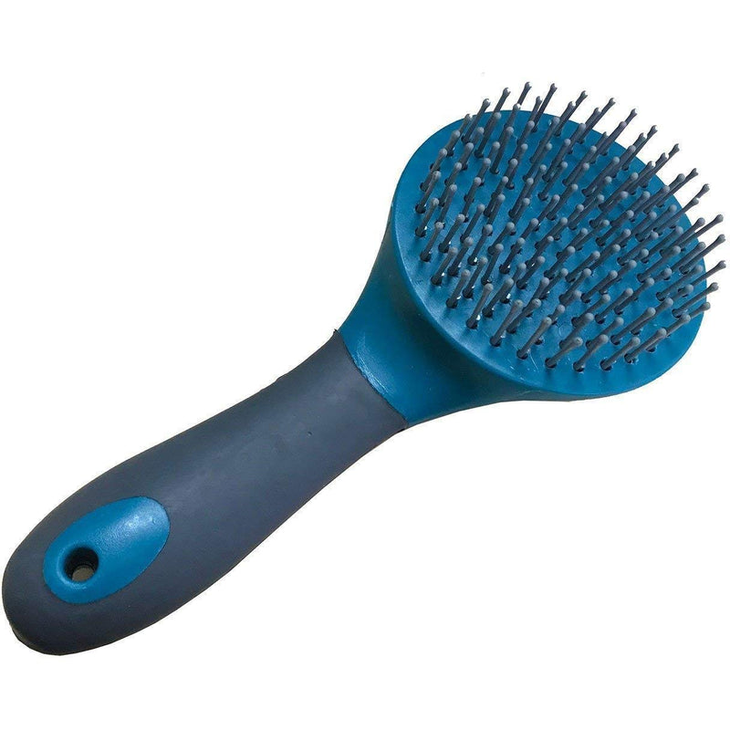 Roma Soft Touch Mane and Tail Brush Blue - PawsPlanet Australia