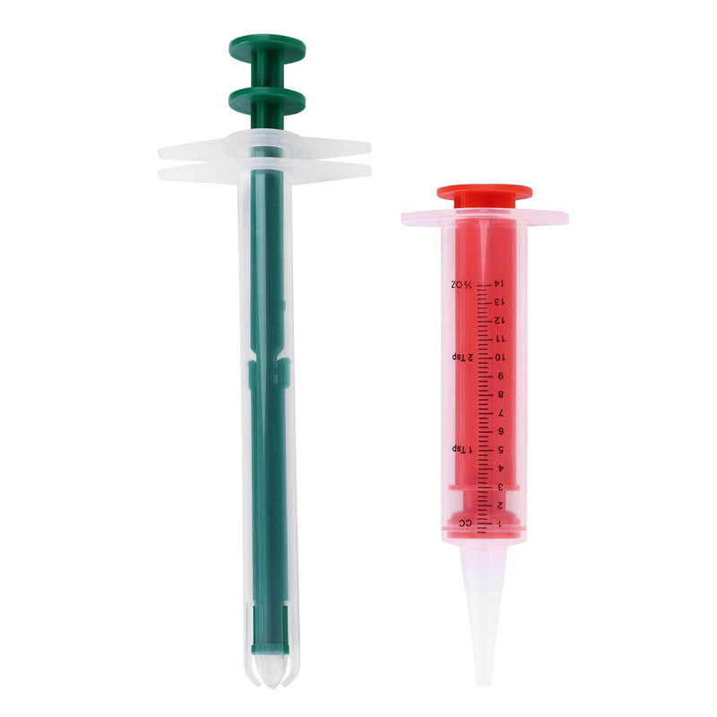 Qchomee 2Pcs Pet Medicine Feeding Syringe Reusable Pill Poppers Dispenser for Dogs Cats Pet Medicine Feeder Oral Tablet Capsule or Liquid Feeding Tool Kit - PawsPlanet Australia