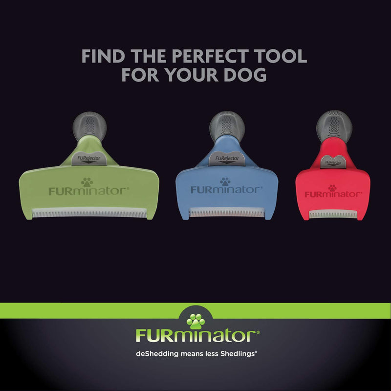 FURminator Undercoat deShedding Tool, For Medium Dogs, Long Hair - PawsPlanet Australia