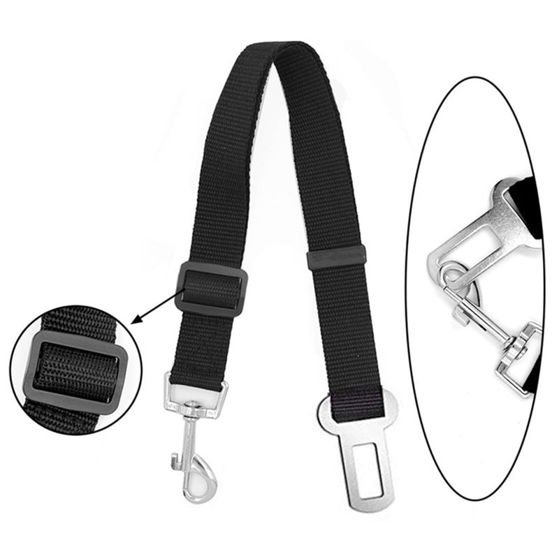1 piece seat belt for dog car, dog belt for the car, dog seat belt for the car, dog harness car, car belt for dogs, dog belt for car back seat, dog belt for car back seat, for dogs, cats, nylon material - PawsPlanet Australia