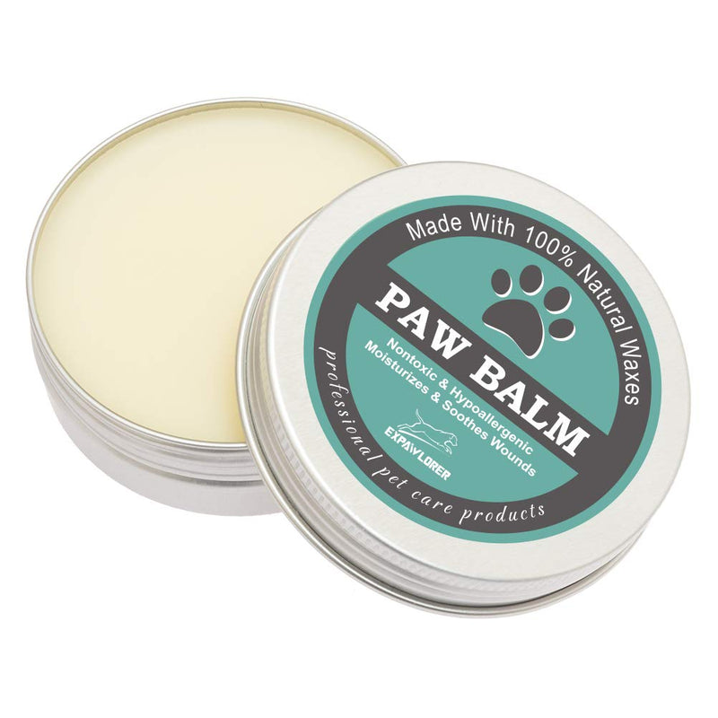 [Australia] - EXPAWLORER 100% Natural Pet Paw Protection Wax Paw Balm for Dogs and Cats, Foot Protection, Cracked and Dry Paws and Noses 