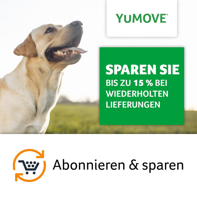 YuMOVE joint tablets for dogs with green-lipped mussel, glucosamine, chondroitin - hip and joint supplement for stiff adult dogs | 6 to 8 years | 120 tablets | Lintbells 120_tablets - PawsPlanet Australia