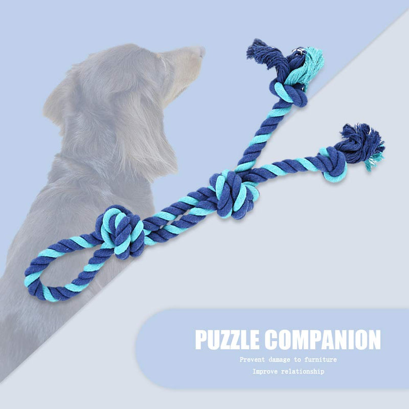 SENDILI Puppy Chew Toys - Dog Rope Toys Durable Dog Chew Training Toys Rope Tug for Aggressive Interactive Chewers - PawsPlanet Australia