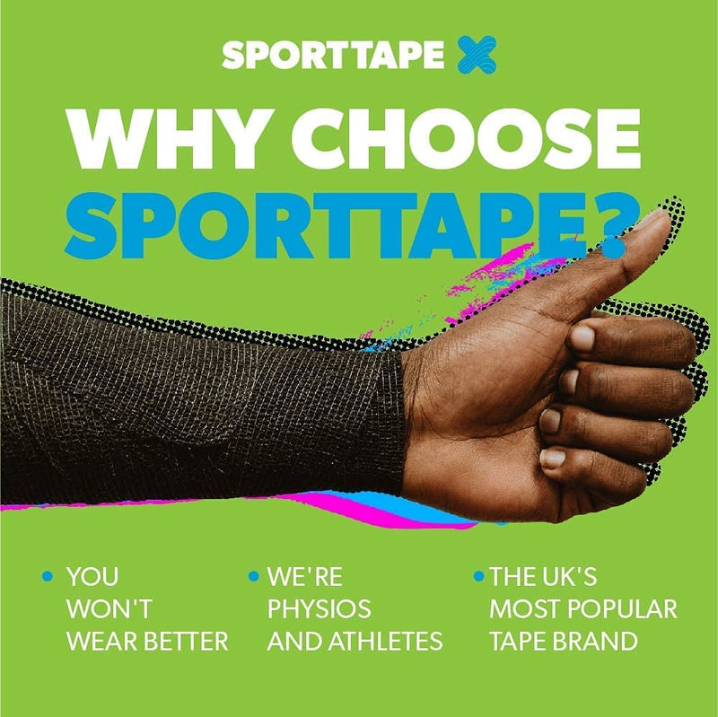 SPORTTAPE Cohesive Bandages | Self Adherent Vet Wrap & Pet Bandage - 7.5CM x 4.5M - Beige | Football Sock Wrap & Shin Guard Tape for Wrist & Ankle Sprains, Swelling & Compression - Single Roll 7.5x450 cm (Pack of 1) - PawsPlanet Australia