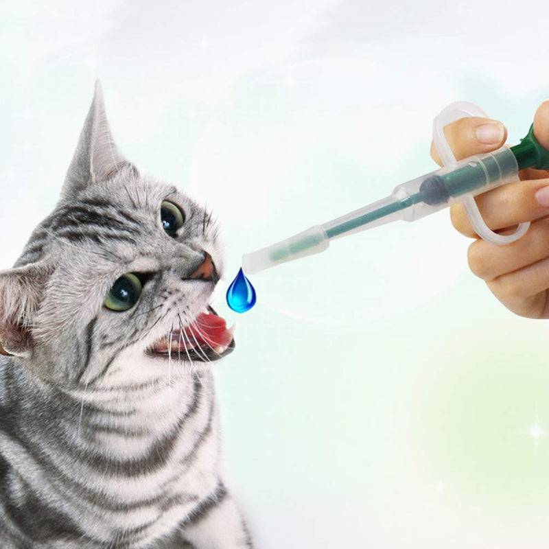 Balacoo 3Pcs Pet Medicine Feeder Syringe Liquid Feeding Kit for Cat Kitten Dog Puppy Small Animal - PawsPlanet Australia