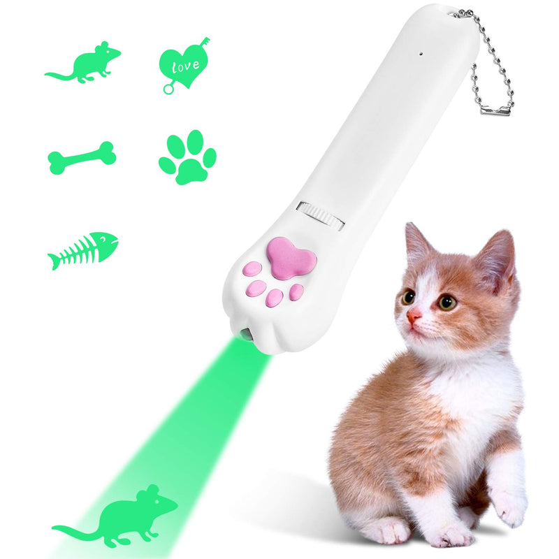 Shengsite Indoor Cats Interactive cat/Dog Toys, Green LED Projection, pet Training Supplies,Gifts for Children. - PawsPlanet Australia