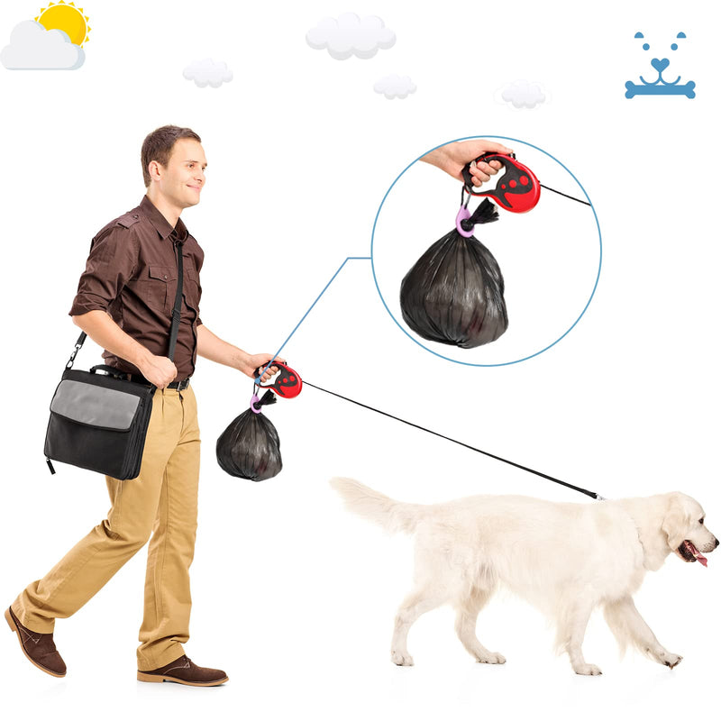 10 Pieces Dog Poop Holder Dog Poop Bag Holder Dog Waste Holder Bag Clip Dog Bag Holder Dog Poop Bag Carrier for Leash Dog Poop Bag Holder in Bulk, 10 Colors - PawsPlanet Australia