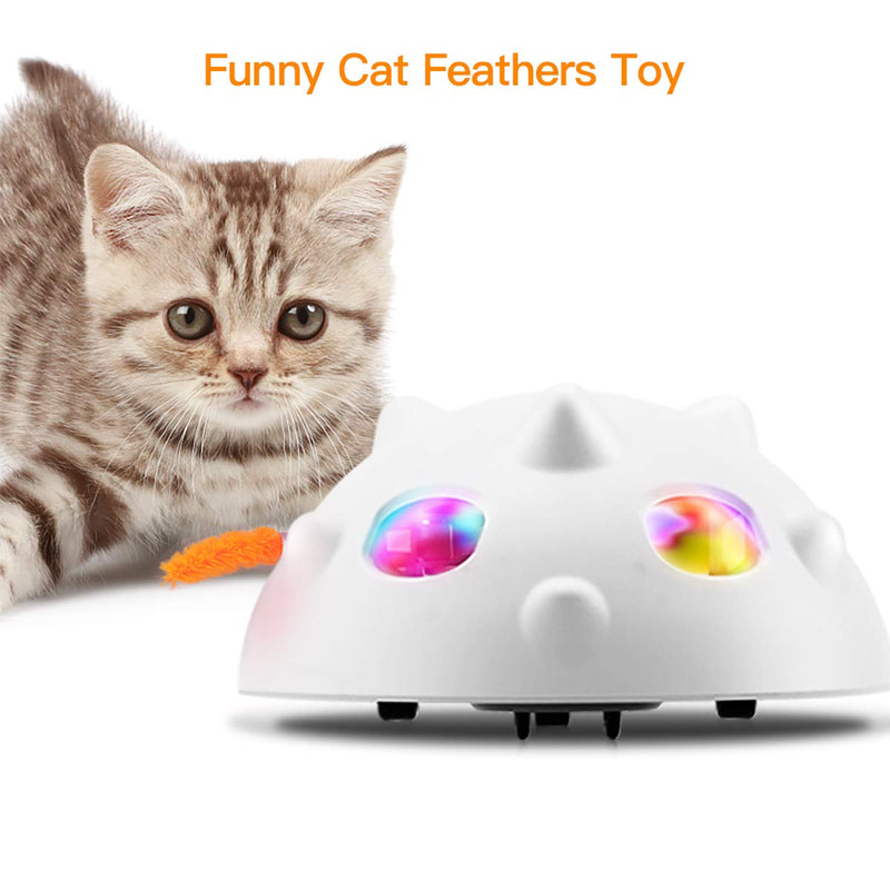 [Australia] - Biilaflor Interactive Cat Toy Replaceable Feathers and Fluffy Toy (4 Packs) 