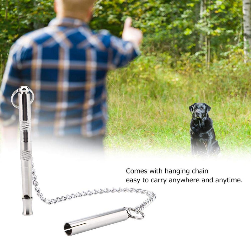 [Australia] - Minnya Dog Bark Control Whistle Adjustable Frequency Dog Training Whistle Ultrasonic Dog Whistle Portable Dog Whistle with Hanging Chain 