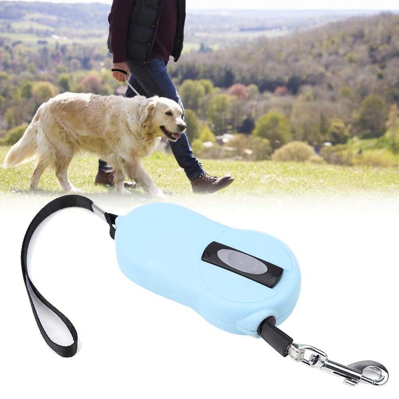 Pssopp Retractable Dog Leash - Heavy Duty Pet Leash Tangle Freed Dog Walking Leash Strong Nylon Reflective Tape with Anti-Slip Handle Perfect for Small Dogs(Blue) Blue - PawsPlanet Australia