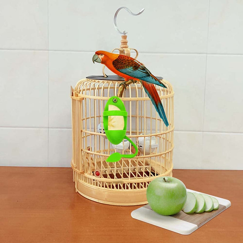 Lanfly 2pcs Bird Parrot Cuttlebone Holder with Perches Cuddle Bone Feeding Racks Cage Bowl Stand Kit for Bird Parrot Cockatiels Parakeets Supplies - PawsPlanet Australia