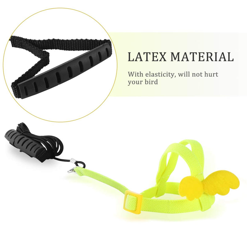 POPETPOP Parrot Harness Adjustable Bird Training Leash Safe Practical Bird Leash Bird Strap Bird Rope for Budgerigar Mynah Parrot - PawsPlanet Australia