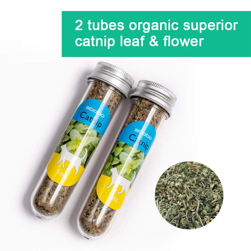 [Australia] - abobo Organic Catnip + Catnip Sticks/Matatabi + Silver Vine + Catnip Mice Toy Value Set, 100% Natural Dental Cleaning for Cats Treats 