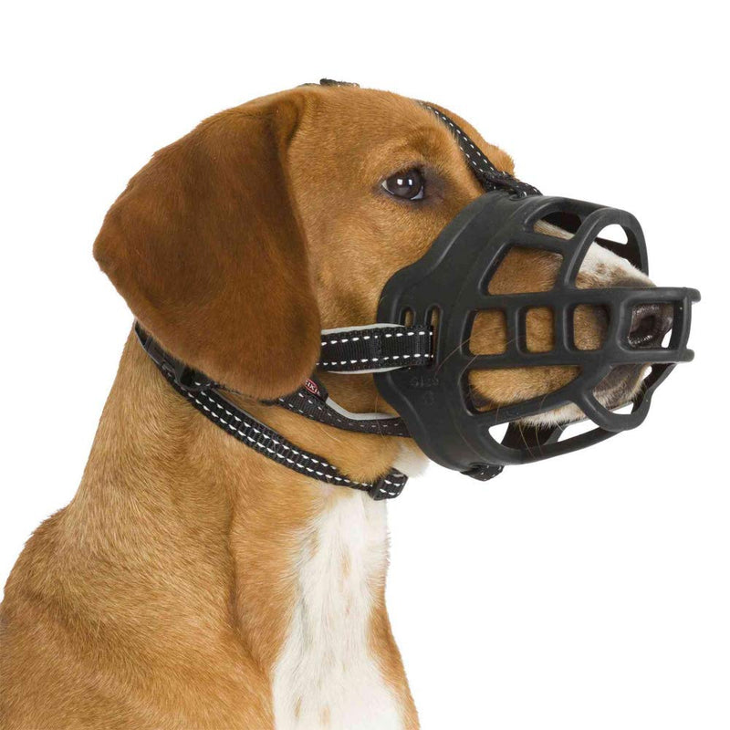 Trixie Muzzle Flex muzzle, silicone - PawsPlanet Australia