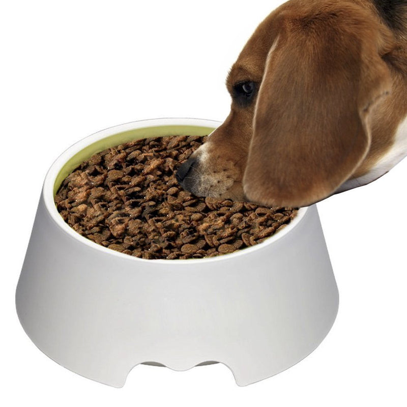 [Australia] - Misyue Dogs No Spill Proof Water Bowl Slow Feeder 1000ML(34OZ) 2 in 1 Innovative No Spill Dripless Cat&Dog Bowl 