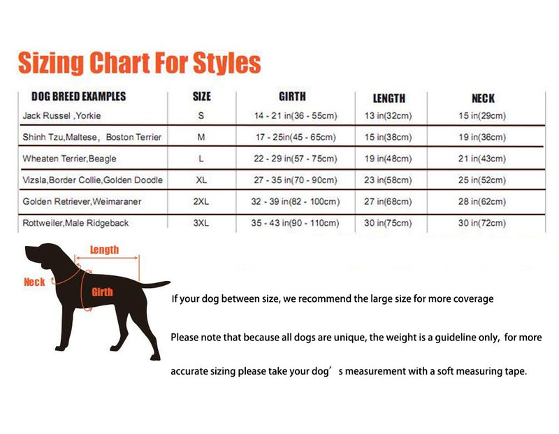 SGODA Dog Cooling Vest Harness Jacket Cooler Medium Chest 18-22" orange - PawsPlanet Australia