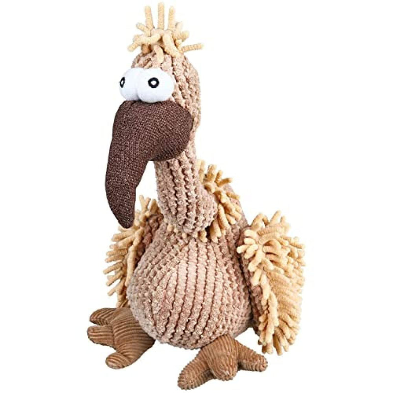 TRIXIE dog toy "VULTURE GUSTAV, FABRIC / PLUSH, 28 CM" - 35912, dog beige - PawsPlanet Australia