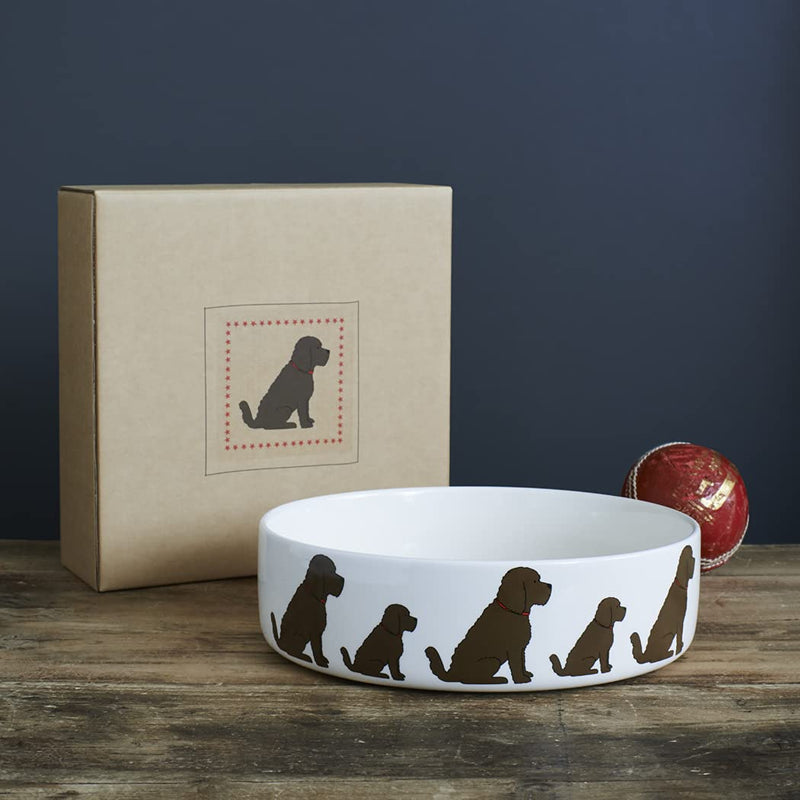 Sweet William Cockapoo/Labradoodle (Chocolate) Dog Bowl - PawsPlanet Australia