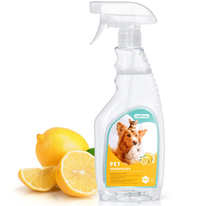 Nobleza - Odor remover for dogs and cats 500ml, effective odor killer for pets, household and your car, 100% natural & gentle, bacteria & fungi - highly effective & gentle on the skin (2) - PawsPlanet Australia