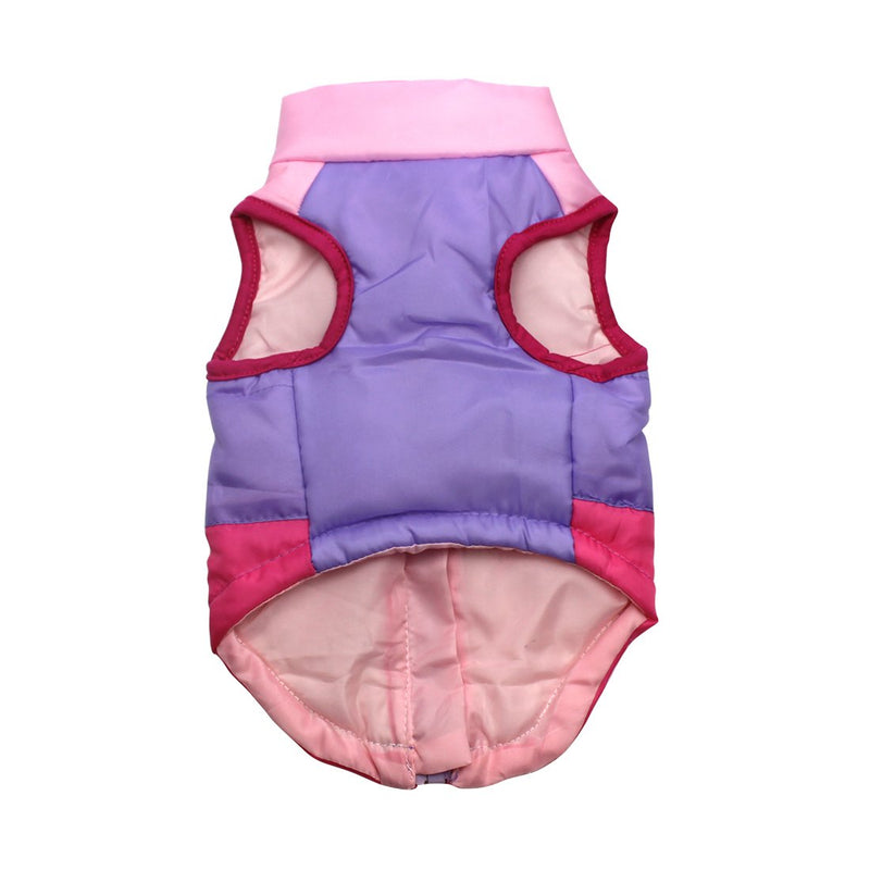 Idepet Dog Coat Waterproof Dog Sweater Winter Jacket for Dog Dog Clothes Dog Jacket Winter Coat Pet Coat Jacket XS SML Pink - PawsPlanet Australia