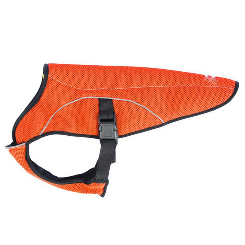 SGODA Dog Cooling Vest Harness Jacket Cooler Medium Chest 18-22" orange - PawsPlanet Australia