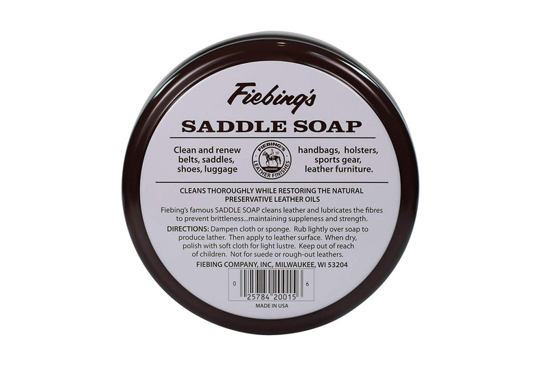 Fiebings Saddle Soap (White, 12oz) - PawsPlanet Australia