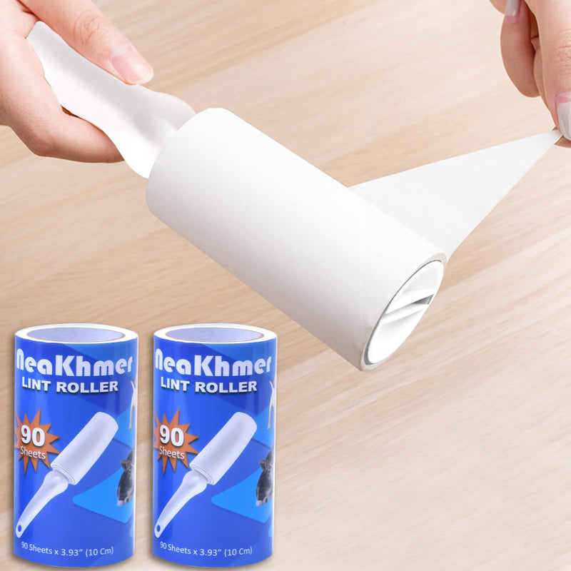 Lint roller for pet hair 540 sheets, extra sticky portable lint remover, lint roller clothes, remover cat dog hair, lint roller animal hair - PawsPlanet Australia