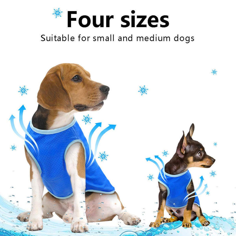 Pet Cooling Vest Cool Down Vest for Summer,Ice Vest for Small Medium and Large Dogs (XS) XS - PawsPlanet Australia