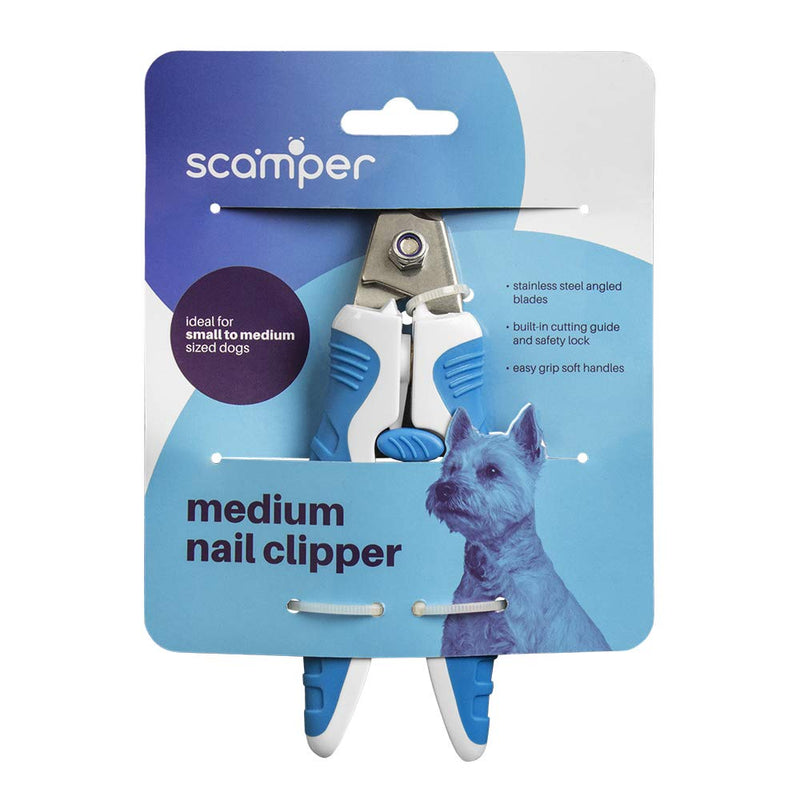 [Australia] - Scamper Pets Dog Nail Clippers and Trimmer, Nail Clipper for Dogs,Cat Nail Trimmer with Pet Safety Lock for Small, Medium and Large Pets Grooming, Home Grooming 