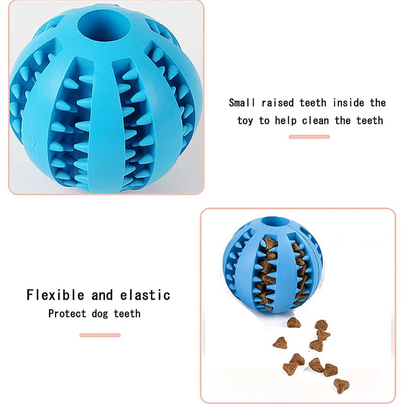 wishzcm Dog Ball Interactive Toys, ,Rubber Ball pet chew Toy,Suitable for Large, Medium and Small Dogs Jolly Balls Dogs Toys - PawsPlanet Australia