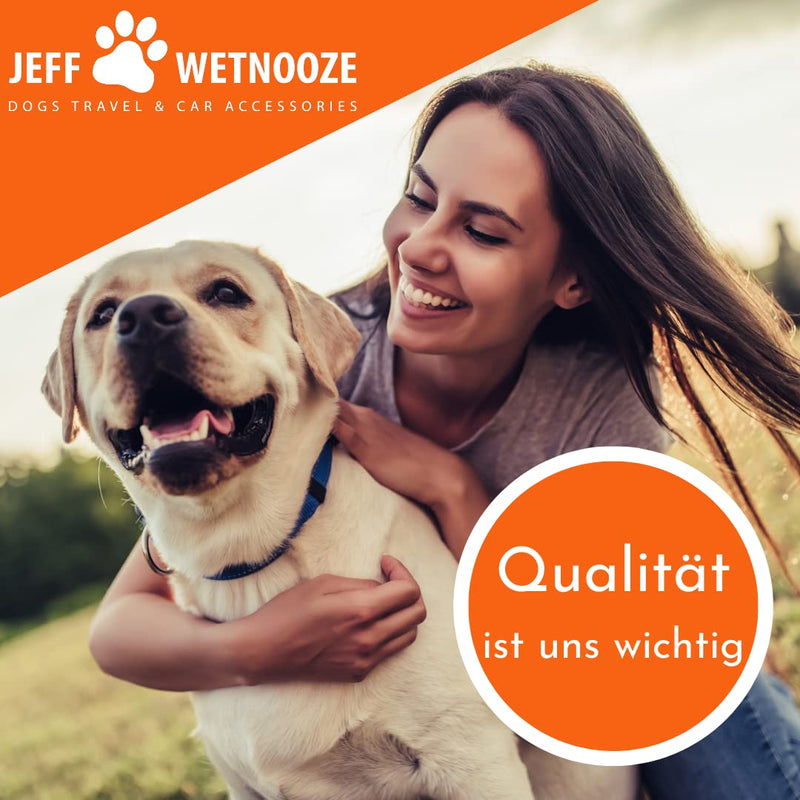 Jeff Wetnooze Silicone Brush Black, Lint Brush and Pet Hair Remover for Upholstery, Car Seats, Carpets and Clothing Plus Grooming (Black) - PawsPlanet Australia
