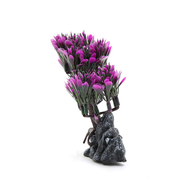 [Australia] - uxcell rium Decorative Plastic Plant Landscape Ornament Home Decoration Purple 