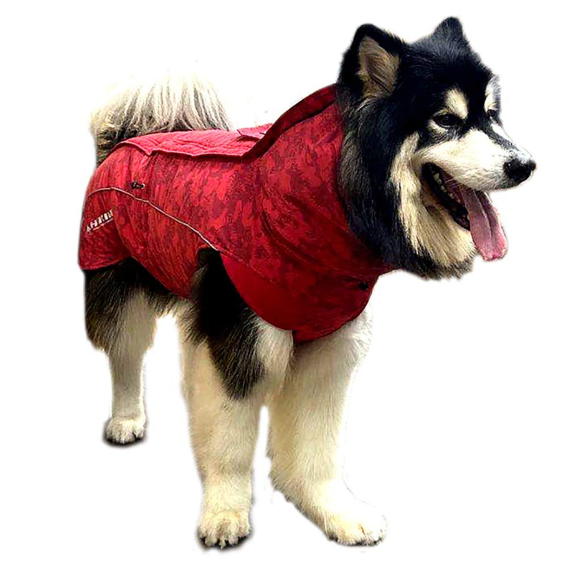 Crosses Hiking Dog Coat, Waterproof for Dogs, Padded Winter Coat, Thermoregulating Lining, Annapurna, Size 50 cm - 380 g - PawsPlanet Australia