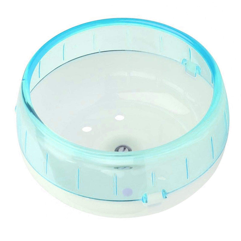 [Australia] - Felenny Hamster Wheel Toy Silent Runner Spinner Exercise Running Wheel Small Pets Plastic Silent Roller Exercise Wheel Cage Attachment Suitable for Small Animals Hamster Guinea Pig Blue 